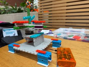 Children engaged in fun and educational robotics workshops for kids at Matris Robotic in London